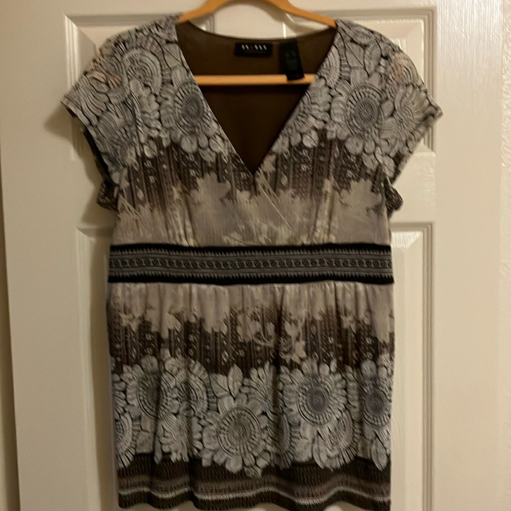 Boho blouse from access by Liz Claiborne